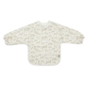 Slab Waterproof Lange Mouw Animals Olive Green