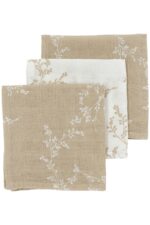 Monddoekjes Meyco Branches Sand 3-pack